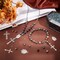 Rosary Jewelry Making Kit 1064pcs Easter Necklace Making Set Rosary Prayer Making Supplies First Communion Necklace Set Cross Beads Kit for Ramadan Bracelet Necklaces Jewelry Making